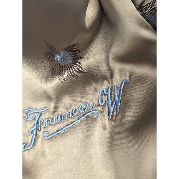 Vintage Frances CW Faux Fur Double Breasted Brown Coat 70s 80s Retro Winter - Picture 5 of 5